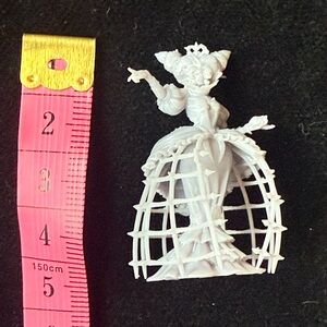 The Heartless Queen Miniature , 3D printed, roll play, D&D (N)